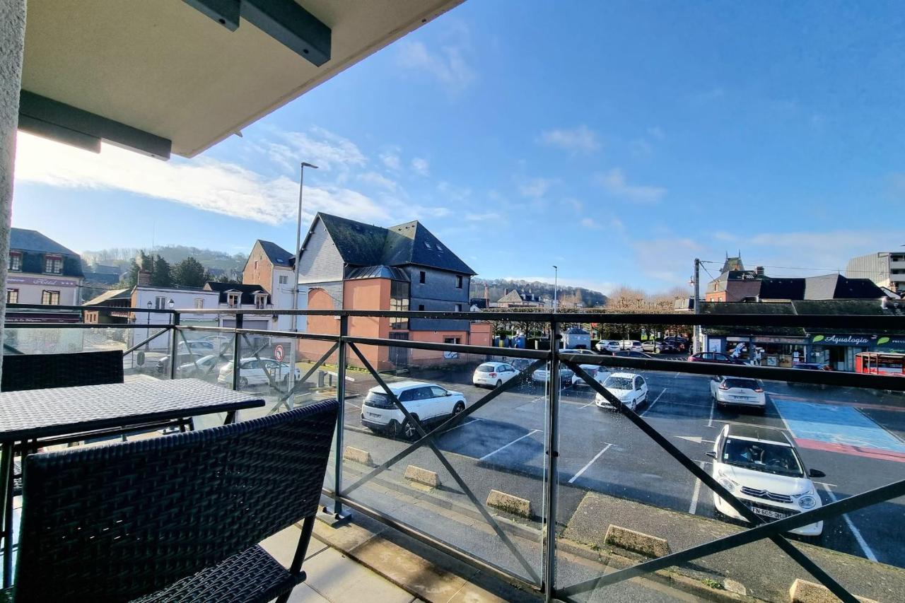 Chez Lou Et Dan 4P Apartment With Balcony Elevator And Secure Parking Honfleur Extérieur photo